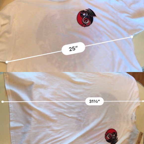 Young & Wild Kung Fu Dragon Tee Shirt USA MADE! - Picture 6 of 6